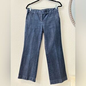 Talbots Dark Blue Wide Leg Jeans